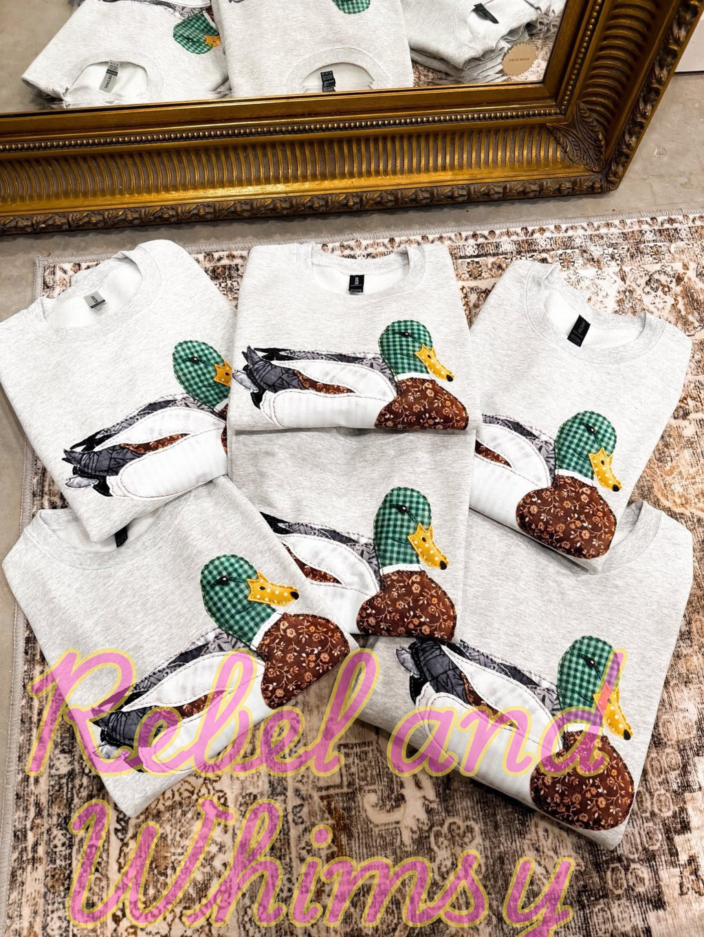 Vintage duck crewneck