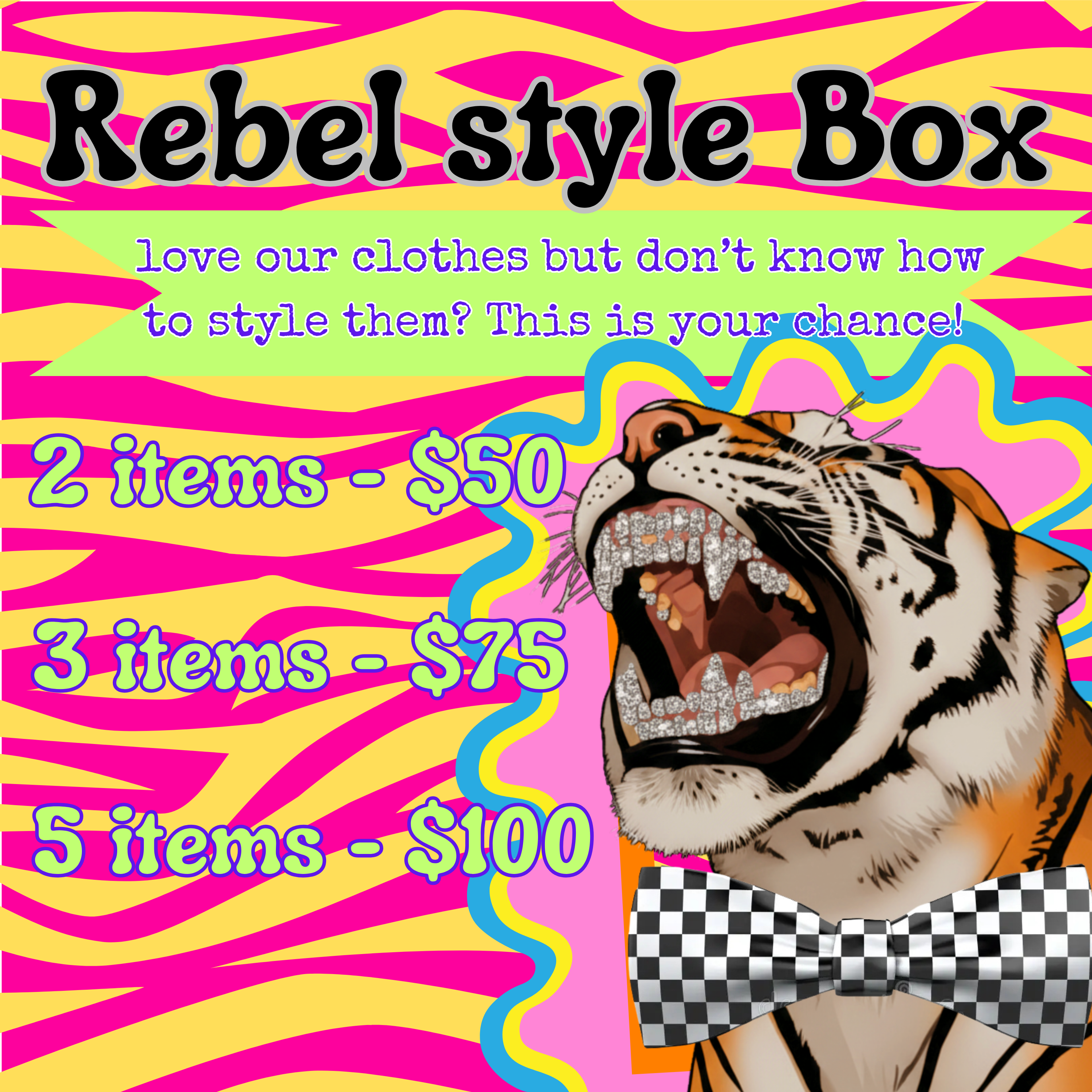Rebel style box