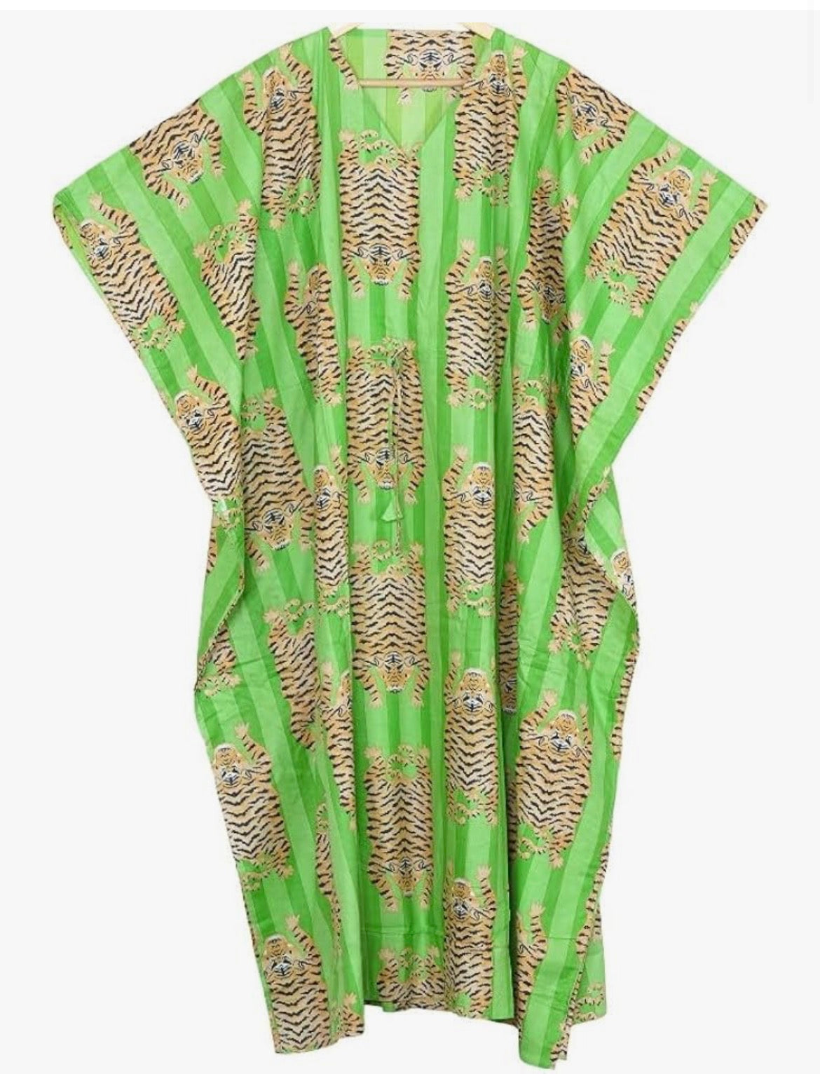 Green Tiger kaftan